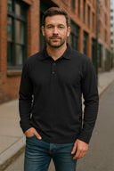Men's Long Sleeve Polo