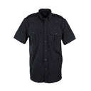 Men’s Recycled Polyester Short-Sleeve Shirt with Cuffs