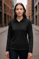 Women's Long Sleeve Polo