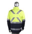 Manteau de secouriste unisexe haute visibilité