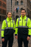 Pull polaire unisexe haute visibilité