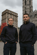 Unisex 1/4 Zip Fleece Sweater