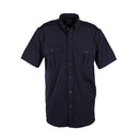 Men’s Recycled Polyester Short-Sleeve Shirt with Cuffs