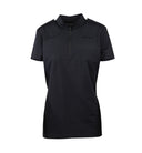 Women’s Short-Sleeve Quarter-Zip Polo Shirt