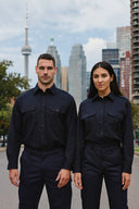 Women’s Stretchable Recycled Polyester Long-Sleeved Shirt