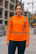 High Visibility Unisex Long Sleeve T-Shirt