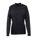 Women’s Long-Sleeve Quarter-Zip Polo Shirt