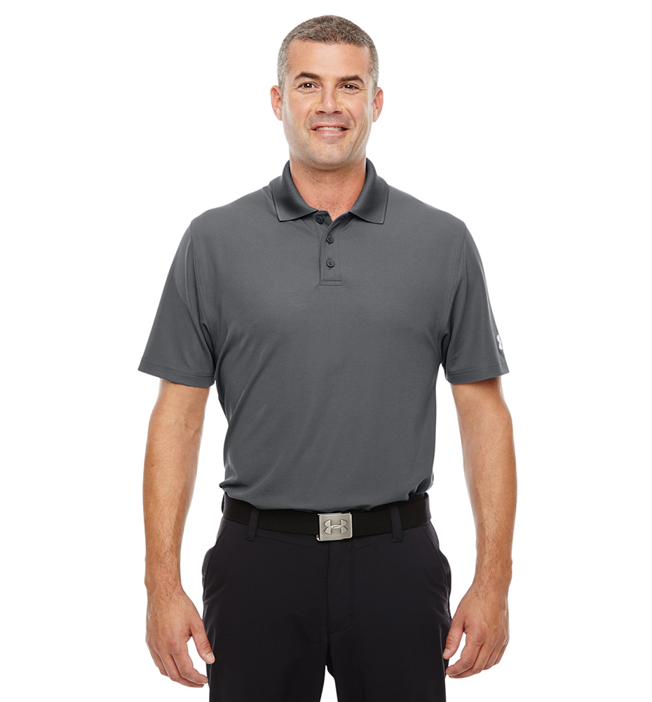 polo performance under armour 1261172 graphite
