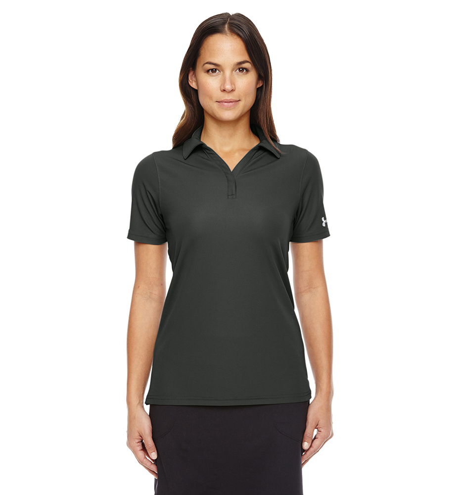 polo performance under armour 1261606 vert militaire