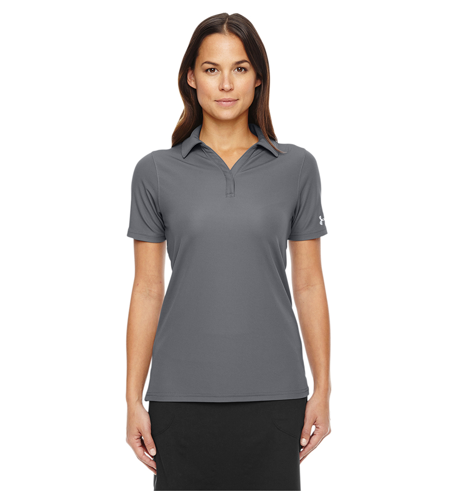polo performance under armour 1261606 graphite